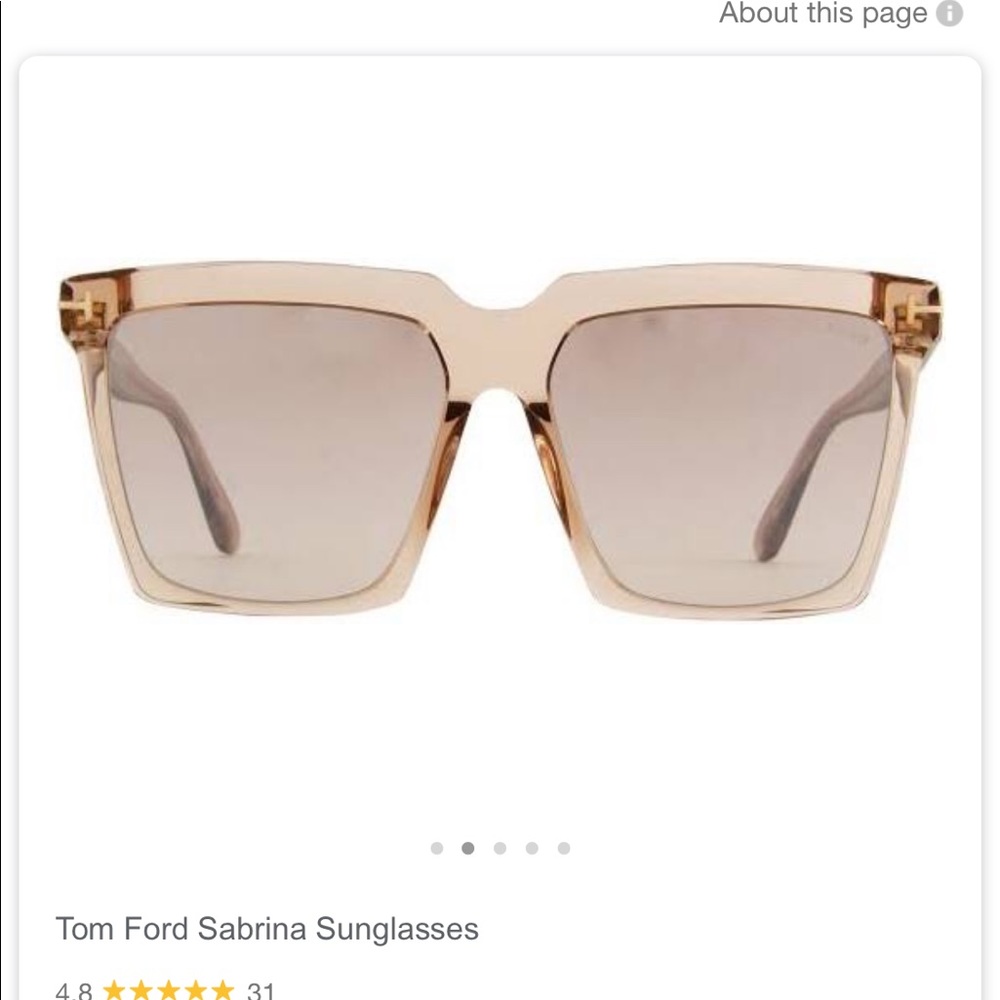 Tom ford Sabrina sunglasses
